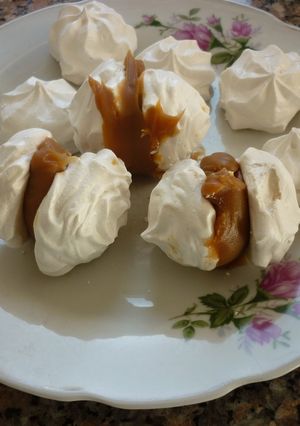 Una foto de Merengues caseros