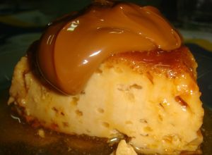 Una foto de Super Flan de Dulce de Leche