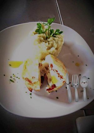 Una foto de Huevos en cocotte