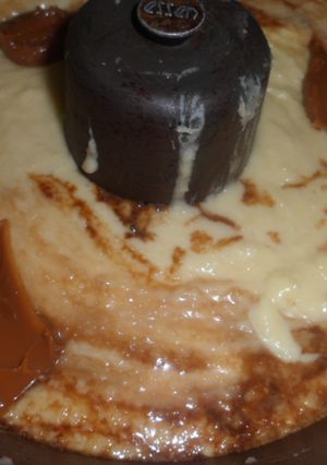 Una foto de Rosca de coco rallado y dulce de leche