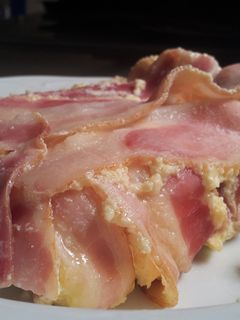Una foto de Pastel rápido de pollo y bacon