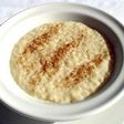 Arroz con leche, crema y canela