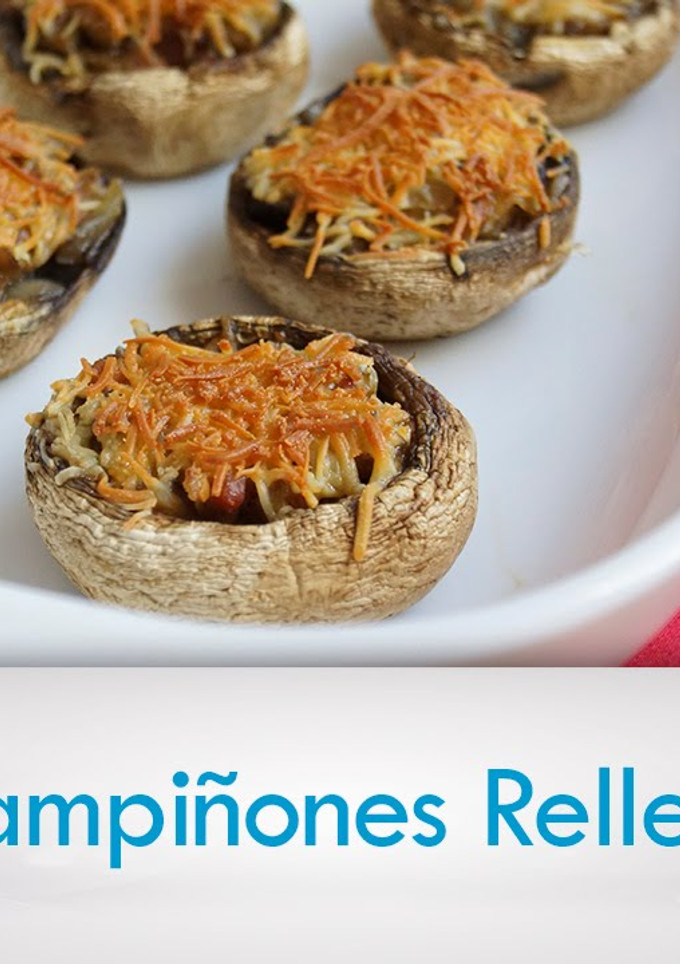 Una foto de Champiñones rellenos 