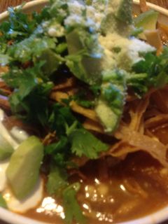 Una foto de Sopa de tortilla