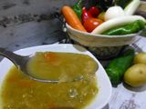 Sopa de verduras casera