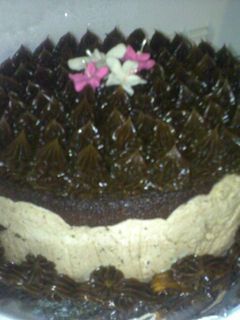 Una foto de Gateau de chocolate