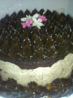 Una foto de Gateau de chocolate