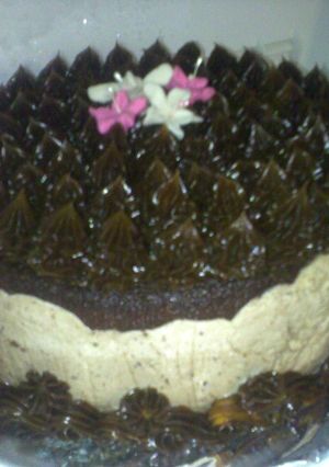 Una foto de Gateau de chocolate