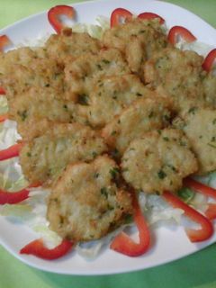 Una foto de Tortillitas de bacalao