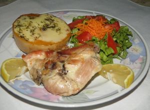 Una foto de Plato para dieta