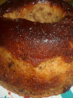 Una foto de Budín de pan con coco rallado