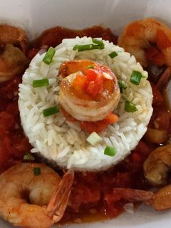 Una foto de Camarones guisados al estilo Dominicano