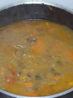 Una foto de Locro campestre argentino