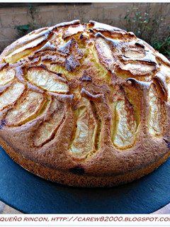 Una foto de Bizcocho de manzana sin gluten