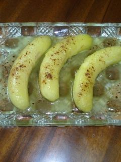 Una foto de Plátanos caramelizados