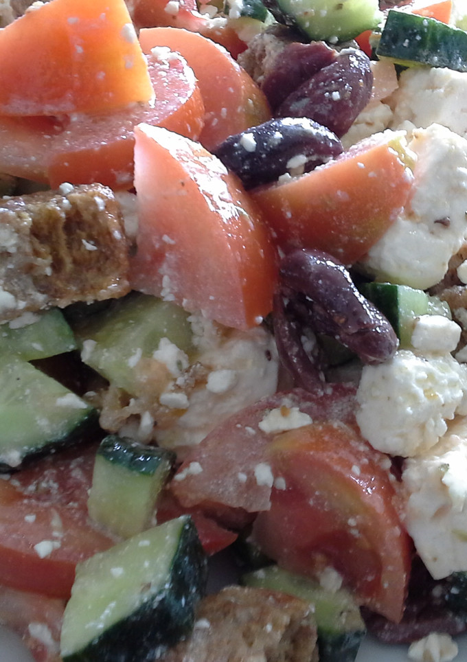Una foto de Ensalada cretense