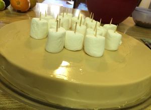 Una foto de Gelatina de cajeta de leche (dulce de leche)