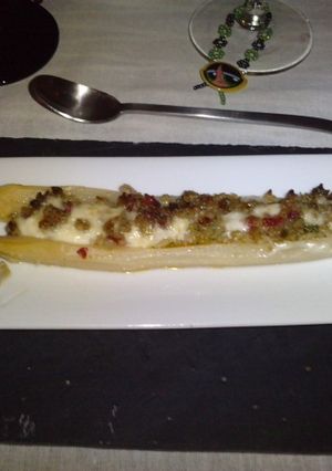 Una foto de Espárragos rellenos