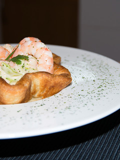 Una foto de Tartaletas de langostinos