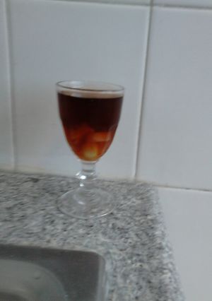 Una foto de Gelatina de Jeréz Carlomagno