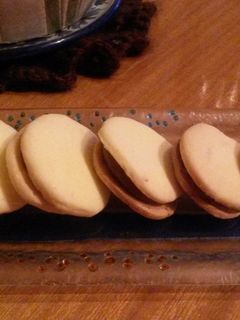 Una foto de Alfajores de fécula de papa