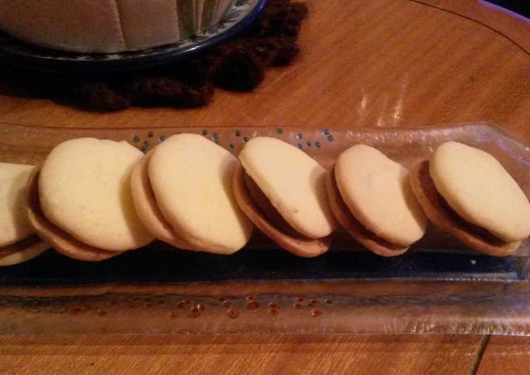 Alfajores de fécula de papa