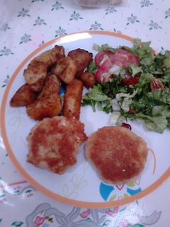Una foto de Tortitas de pescado mackoses
