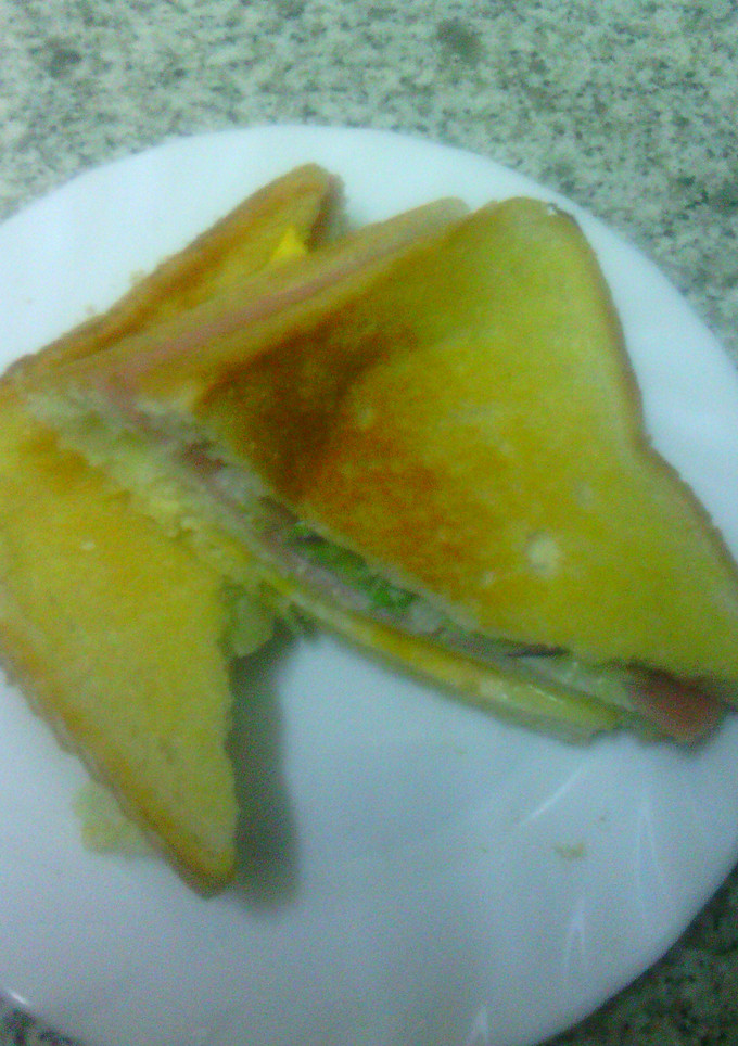 Una foto de Sandwich de pollo a mi manera