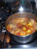 Estofado de pollo peruano