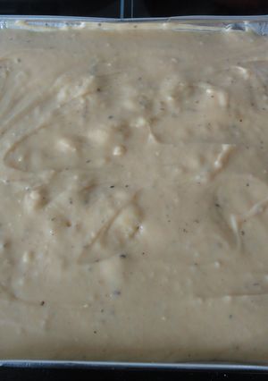 Una foto de Salsa bechamel para moussaka y pastítsio