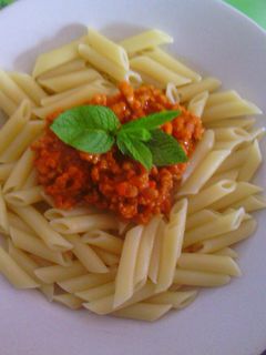 Una foto de Macarrones a la campera