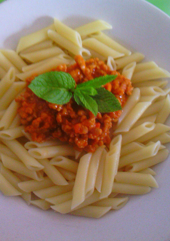 Una foto de Macarrones a la campera