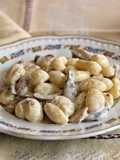 Ñoquis con setas (Gnocchi ai funghi) 