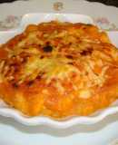 Conchas de rape y gambas
