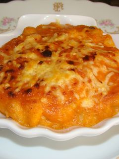 Una foto de Conchas de rape y gambas