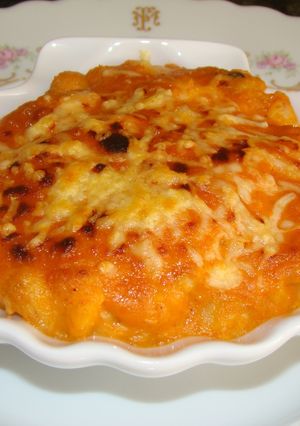 Una foto de Conchas de rape y gambas