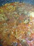 Arroz con robellons y castañas