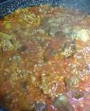 Arroz con robellons y castañas