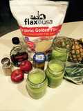 Licuado "smoothie" verde detox-saludable