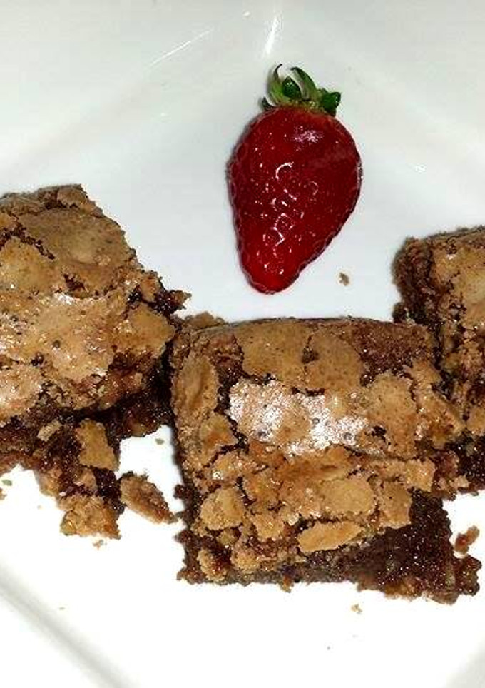 Una foto de Brownie de Nutella