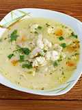 Caldo de pescado bagre