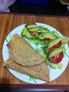 Una foto de Quesadillas aztecas