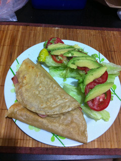 Una foto de Quesadillas aztecas