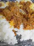 Sofrito de calabaza con carne molida de pollo o res. Apto celiacos y muchos alergicos.