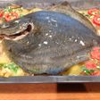 Rodaballo al horno con patatas
