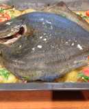Rodaballo al horno con patatas