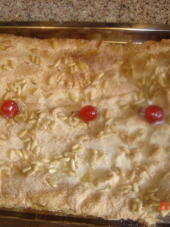Una foto de Coca de crema de San Juan (de Llavaneras)