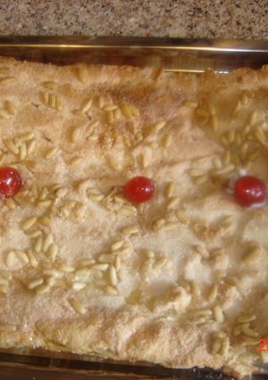 Una foto de Coca de crema de San Juan (de Llavaneras)