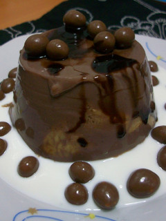 Una foto de Flan choco gourmet