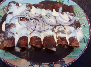 Una foto de Enchiladas de mole
